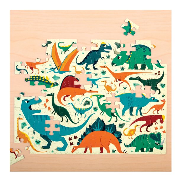 Double Sided Dino Puzzle