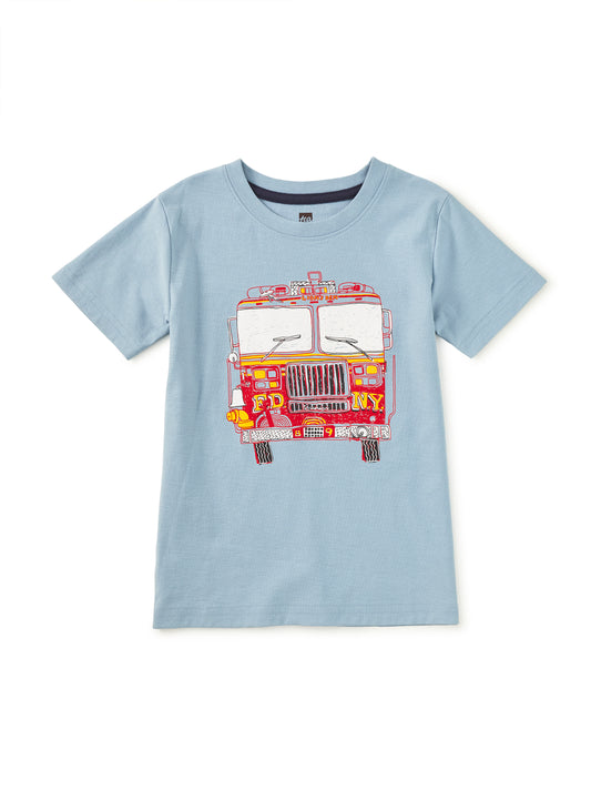 Kids Fire Truck Graphic Tee