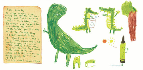 The Day the Crayons Quit Book