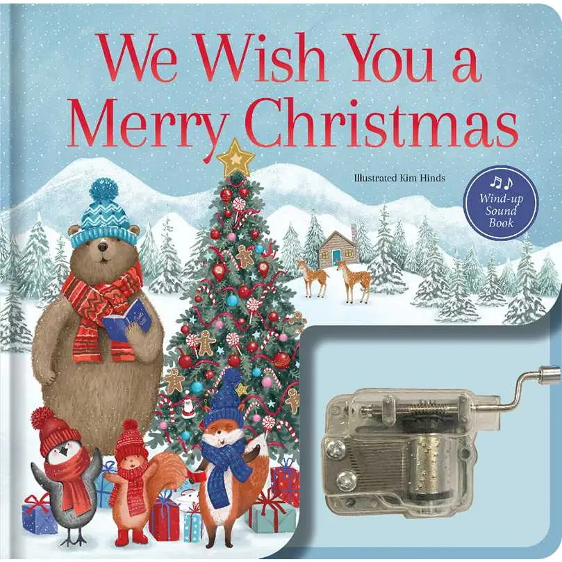 We Wish You A Merry Christmas Wind Up Book