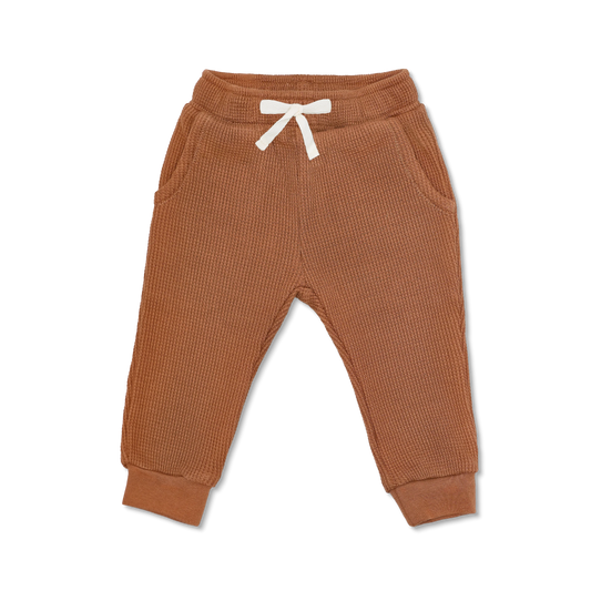 Baby Caramel Organic Jogger Pants