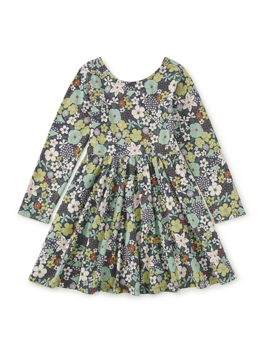 Girls Chelsea Garden Floral Ballet Dress