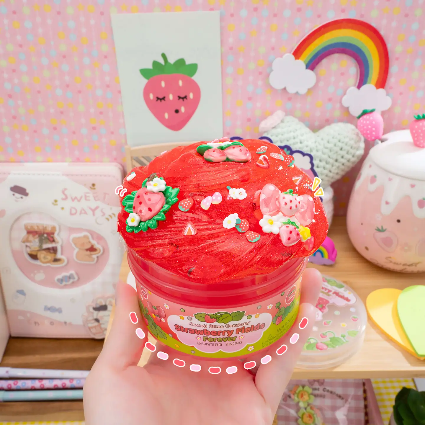 Strawberry Fields Forever Slime