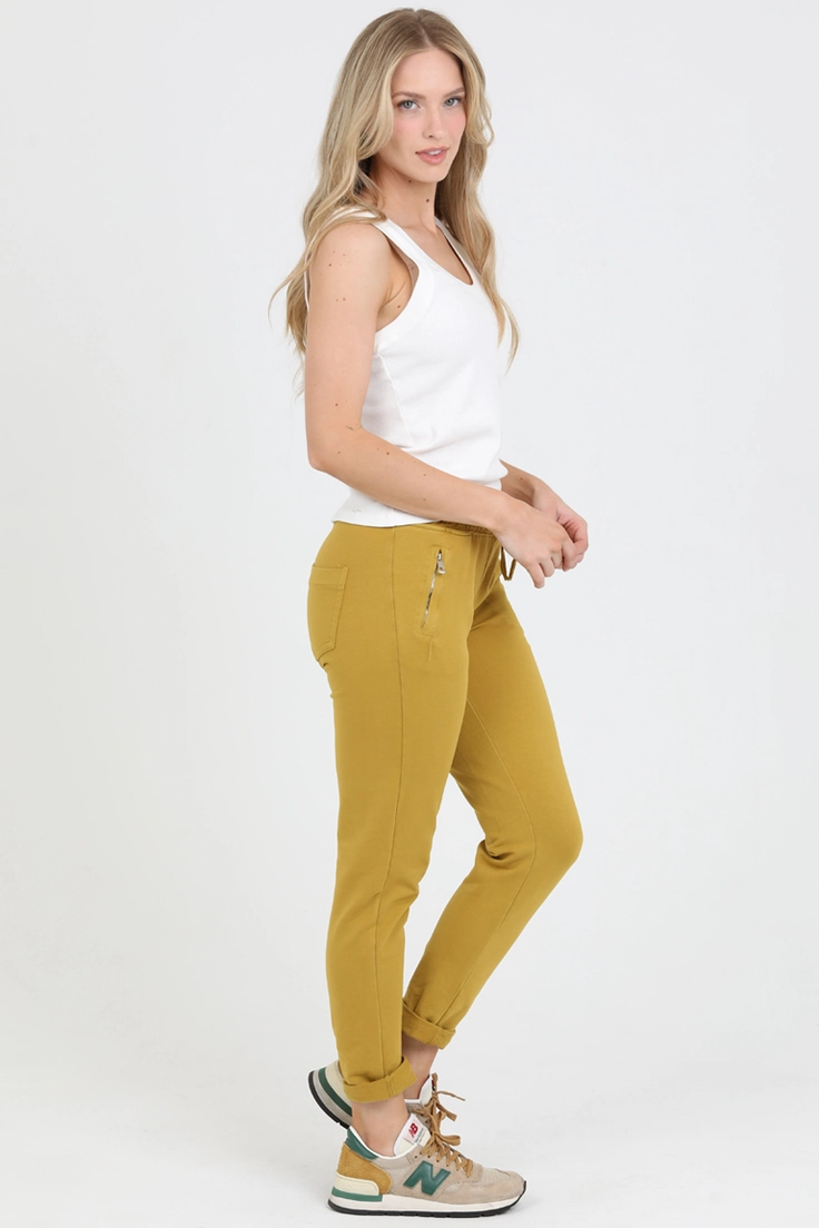French Terry Joggers w/ Zipper Pocket