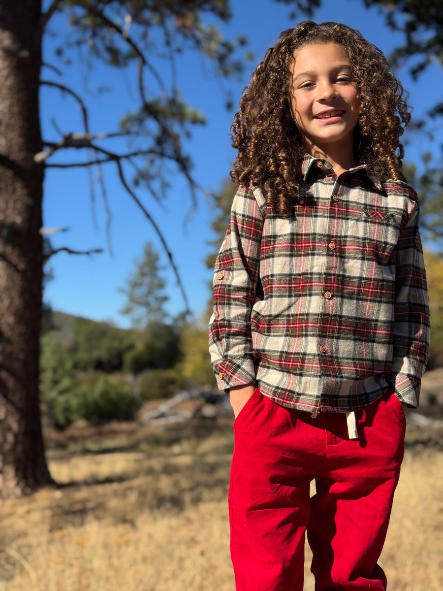 Boys Atwood Woven Button Down Shirt
