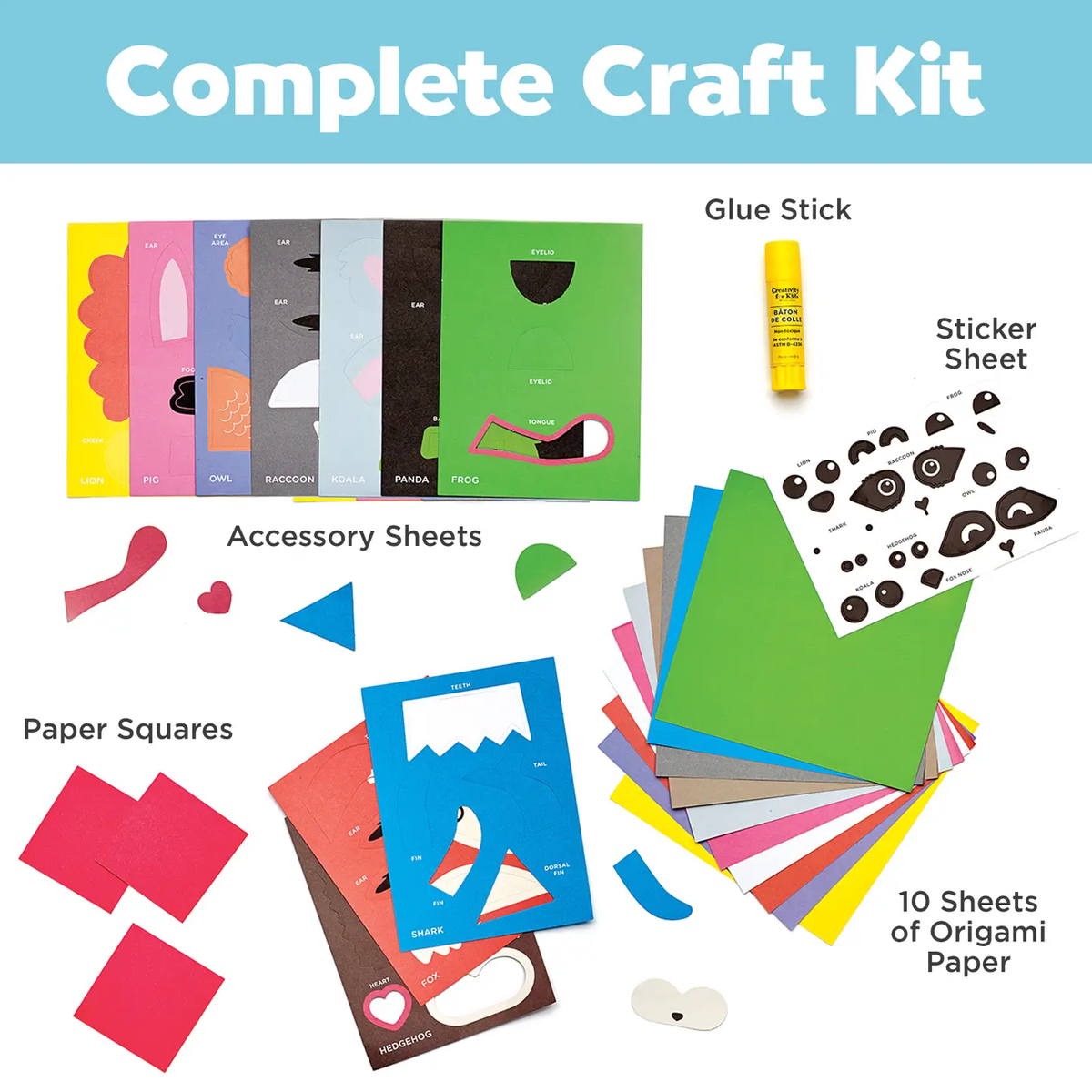 Corner Creature Bookmarks Mini Craft Kit