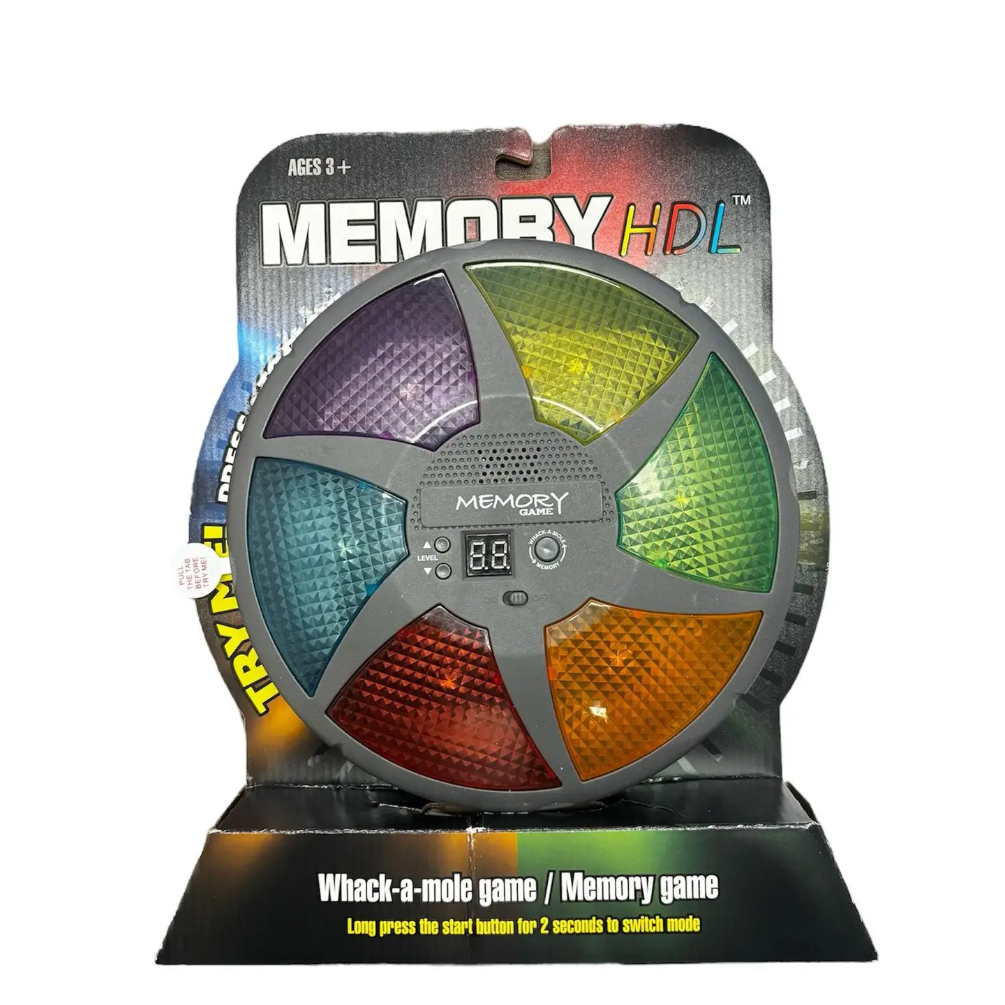 Electronic Light Up Handheld Memory Game