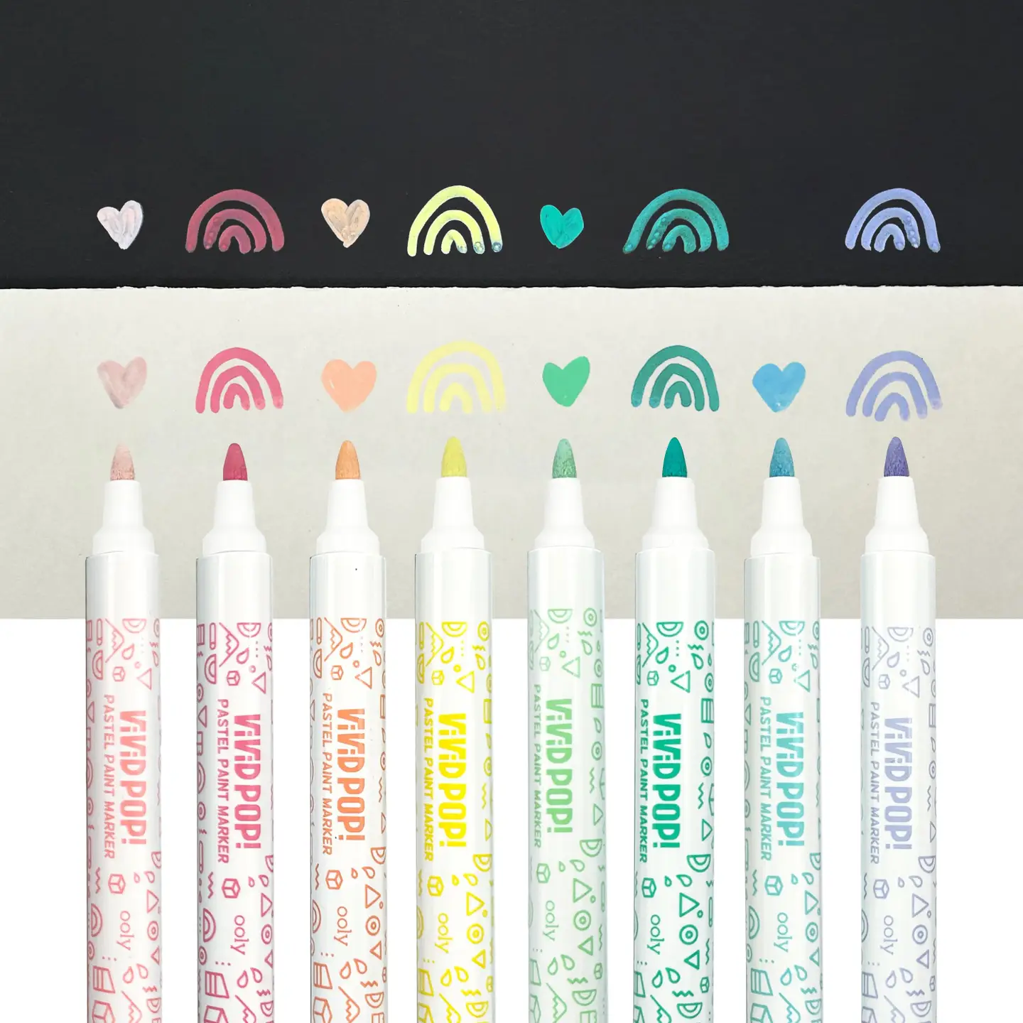 Vivid Pop! Opaque Water-Based Paint Markers