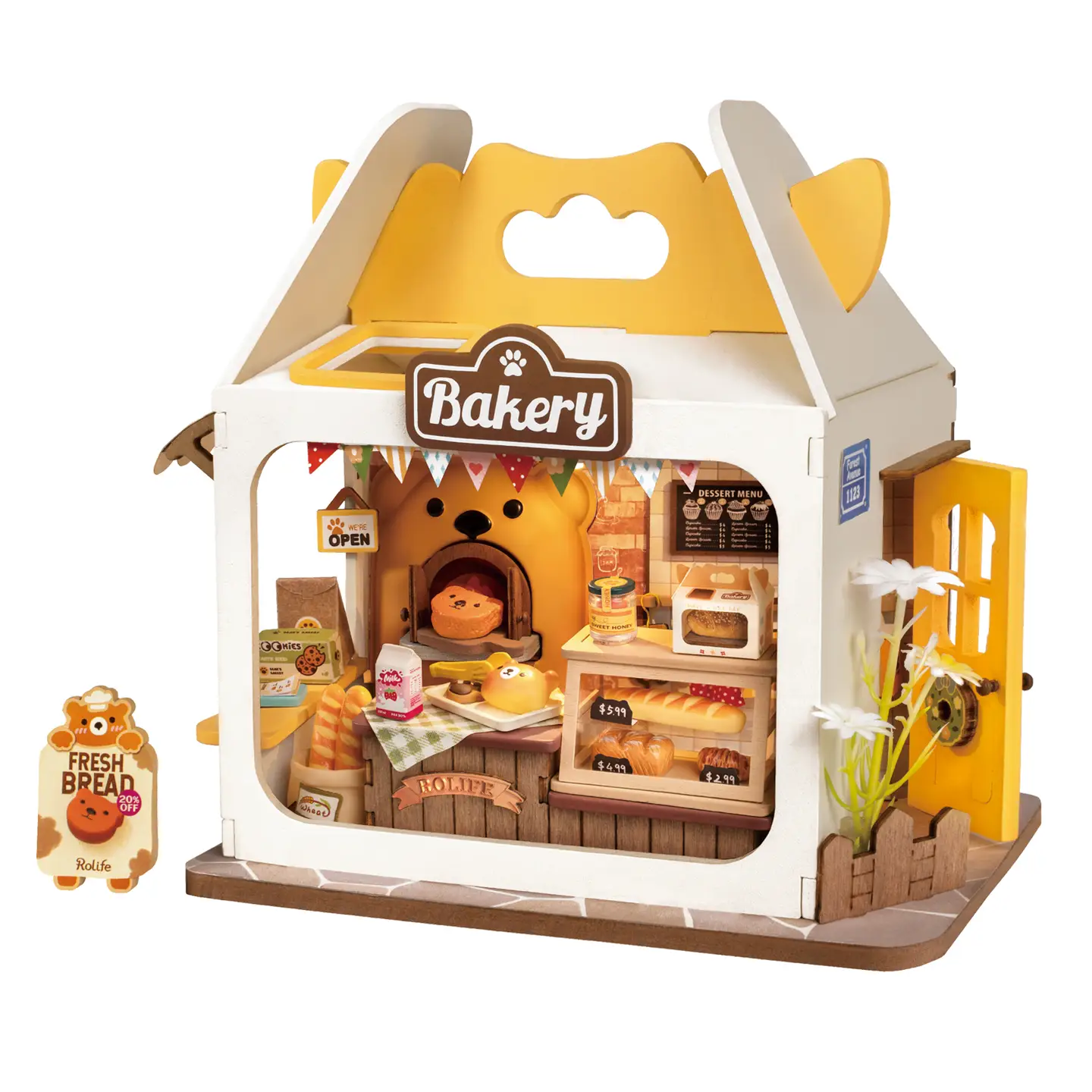 DIY Miniature House Teddy’s Breadbox