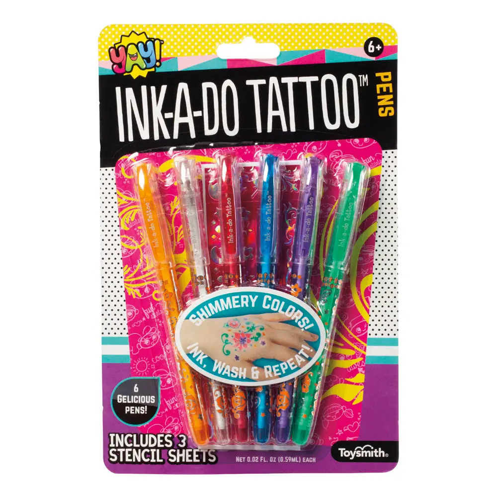 Yay! Ink-a-Do Tattoo Pens