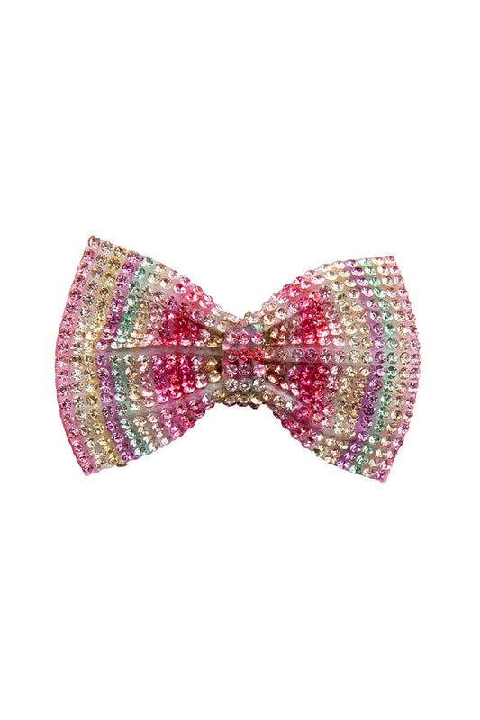 Girls Gem Bow Hairclip