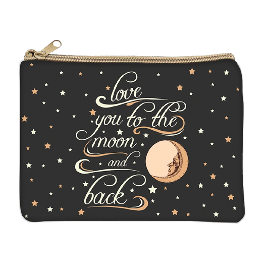 Love You to the Moon & Back Coin Purse - Large