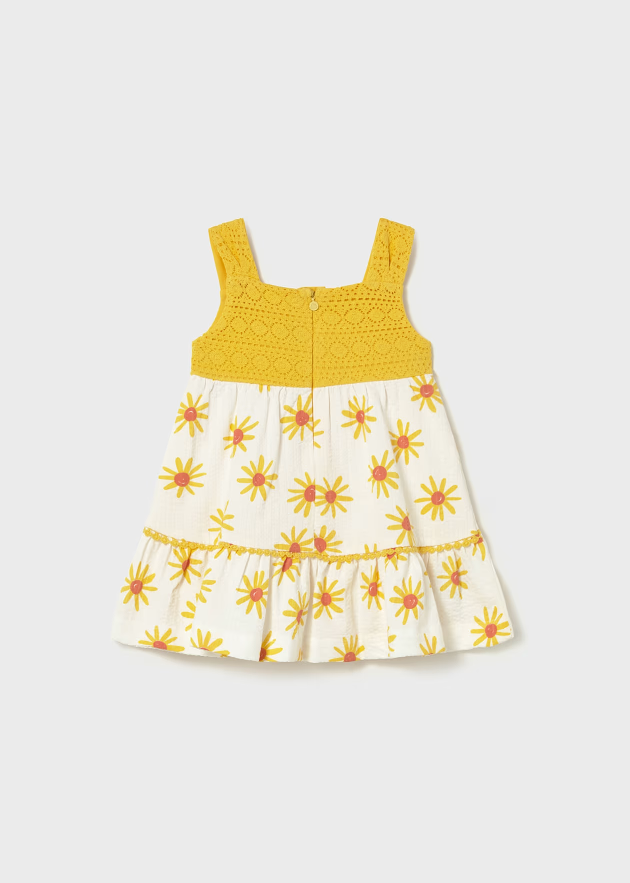 Baby Yellow Flower Dress