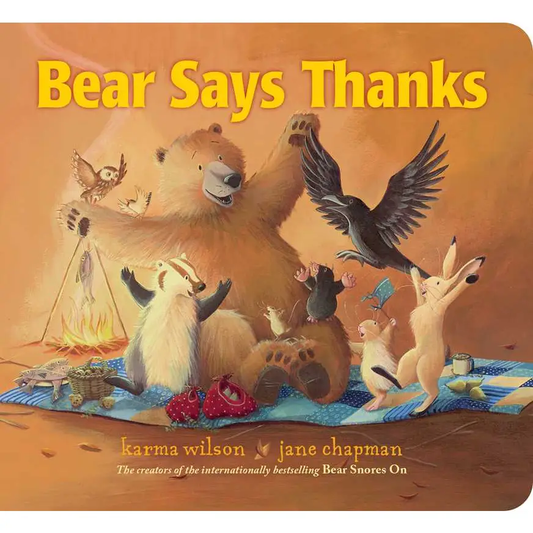 Bear Says Thanks Board Book