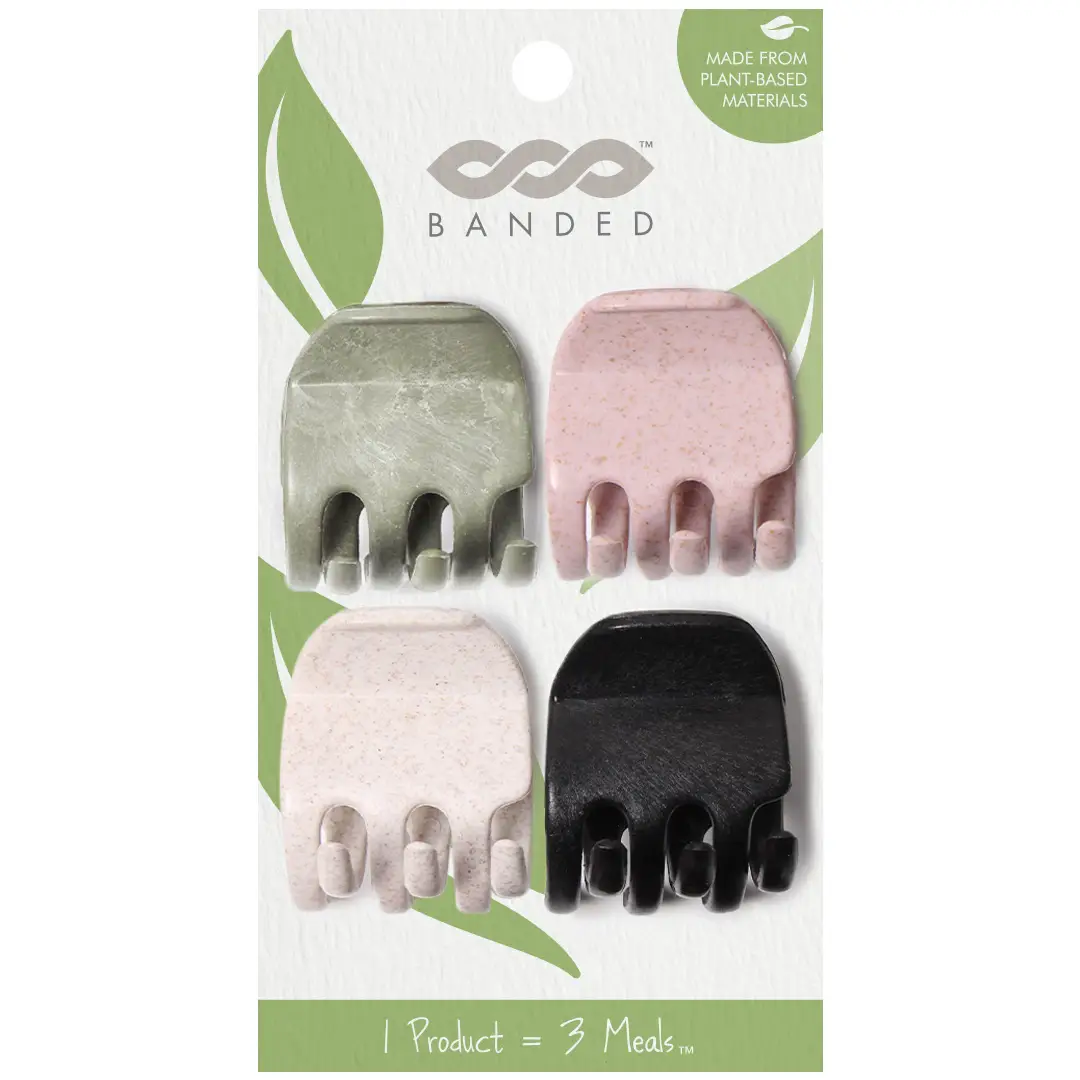 Eco Claw Clips Rainforest Small