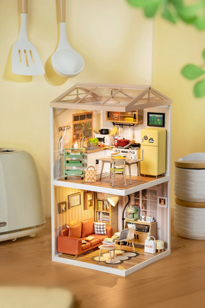 Miniature House Kit: Sweet Dreams Bedroom