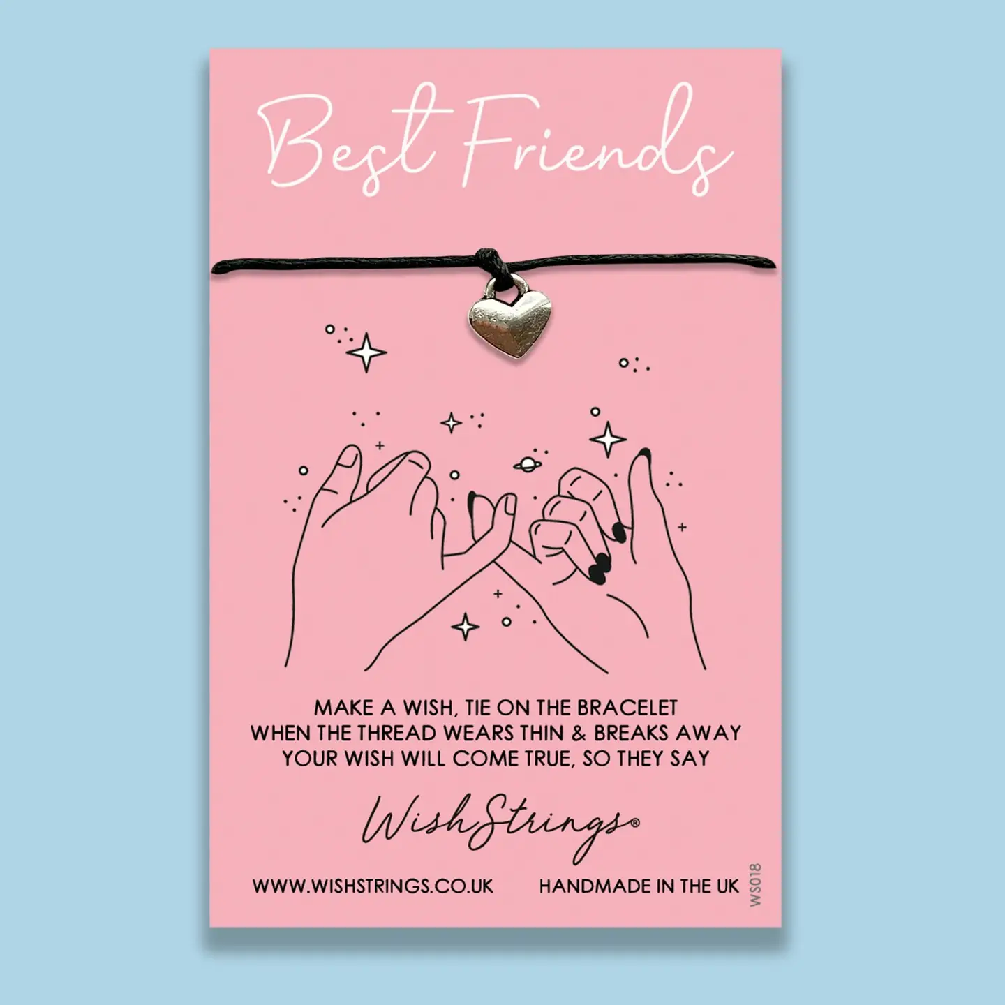 Best Friend Pinky Promise WishString