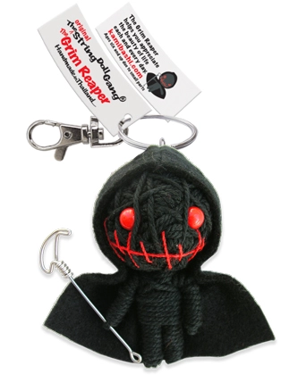 The Grim Reaper String Doll Keychain