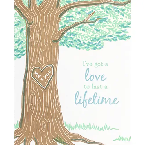 Lifetime Love Tree Card