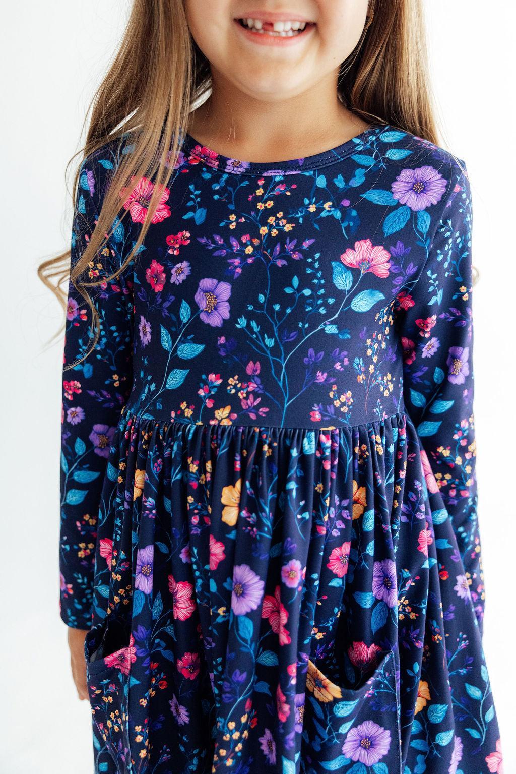 Girls Botanical Beauty Twirl Dress
