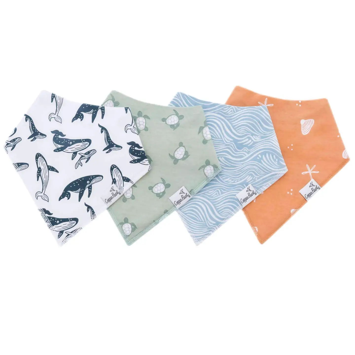 Cove Baby Bandana Bib Set 4pk