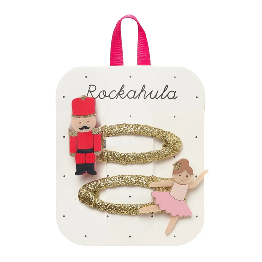 Nutcracker Hair Clips