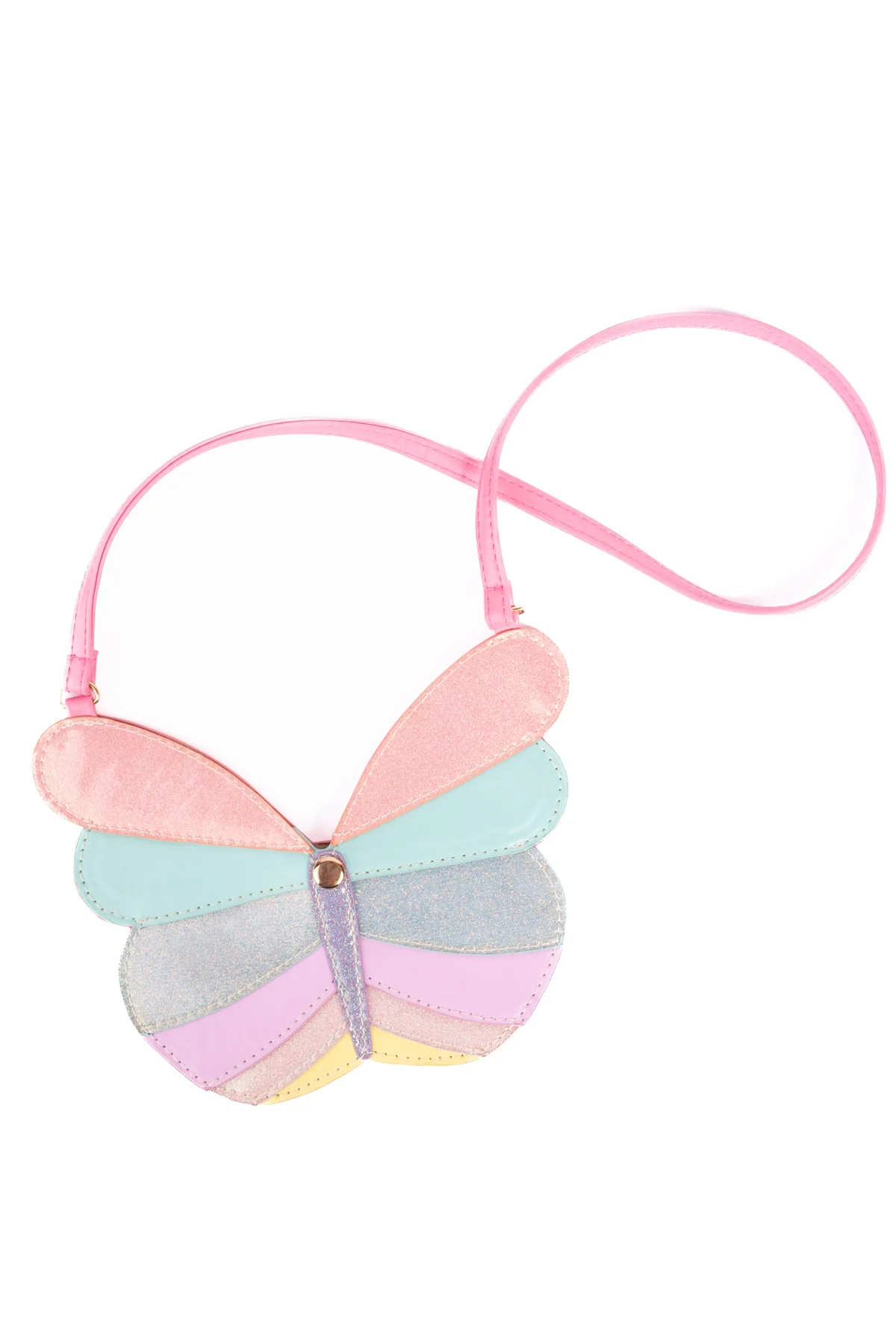 Girls Pastel Butterfly Purse