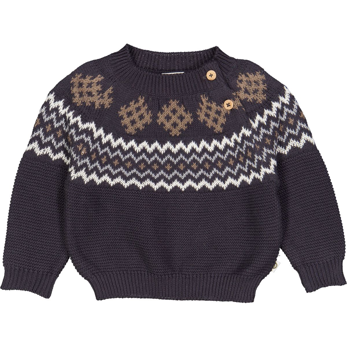 Baby Knit Jacquard Sweater