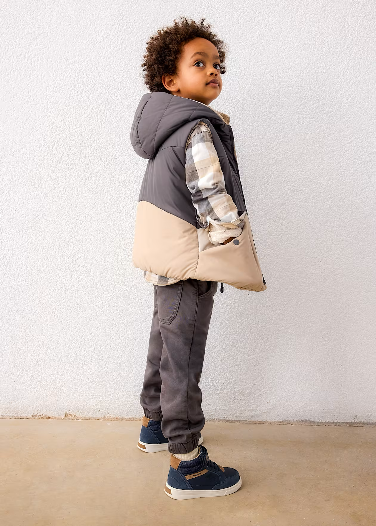 Boys Reversible Vest
