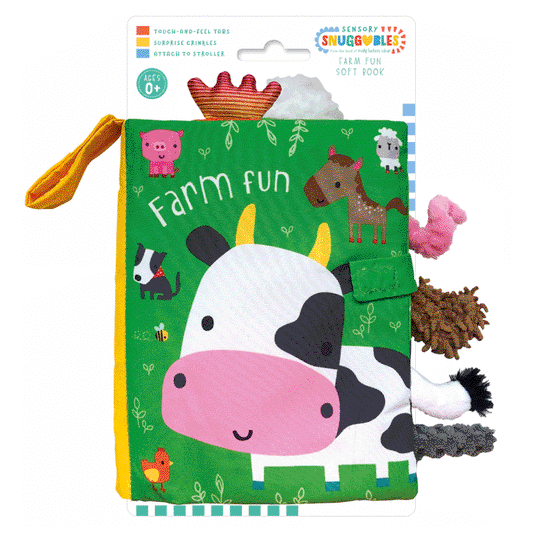 Farm Fun Crinkle Soft Baby Book
