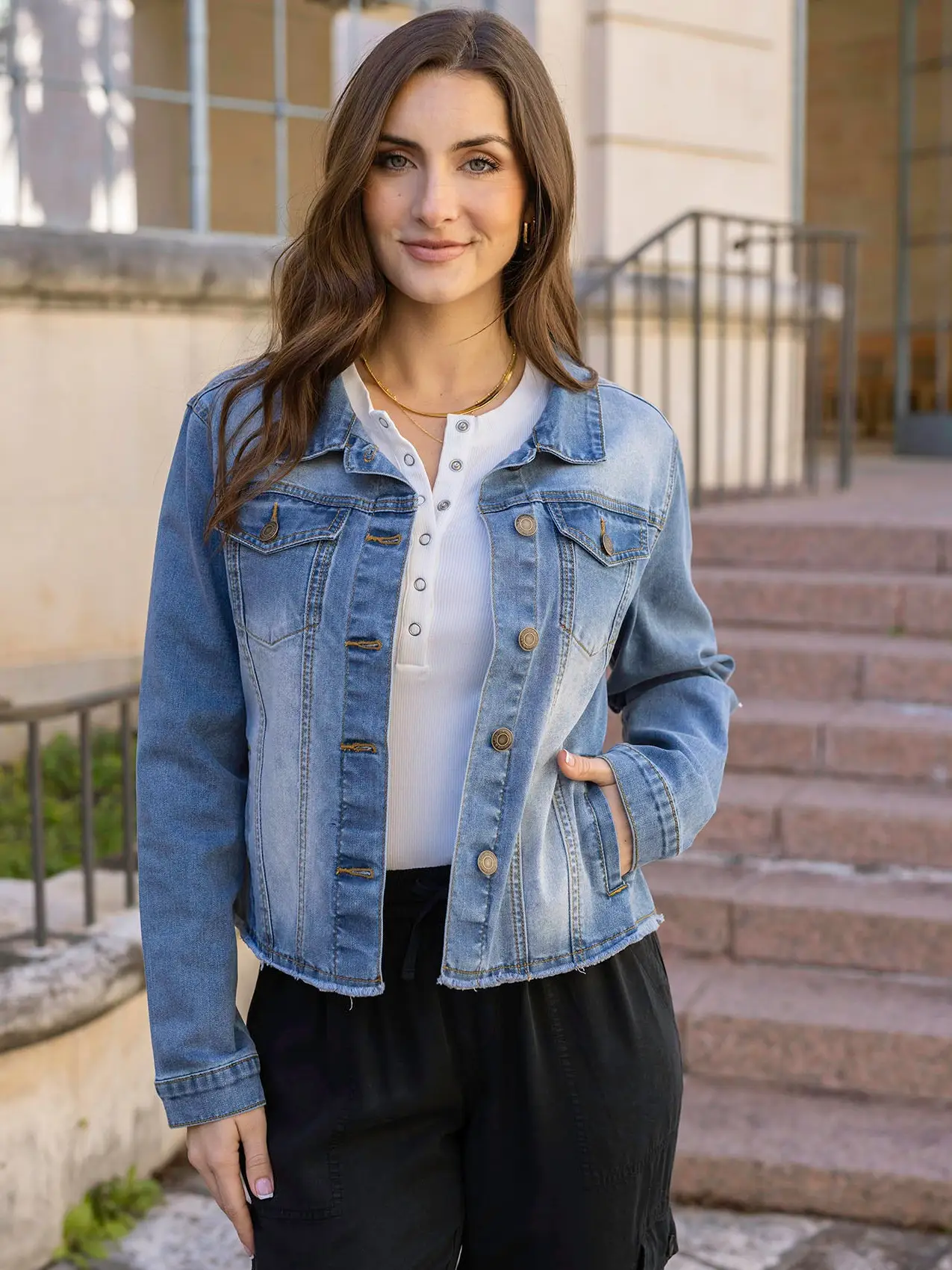 Soft Wash Denim Jacket