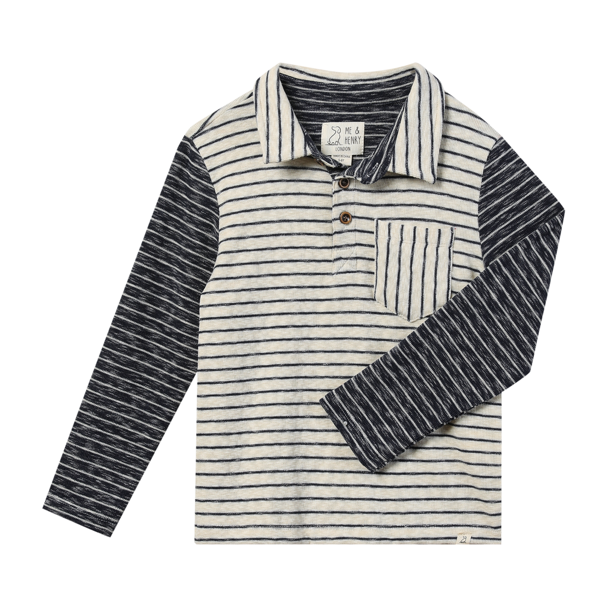 Boys Troy Polo Long Sleeve Top