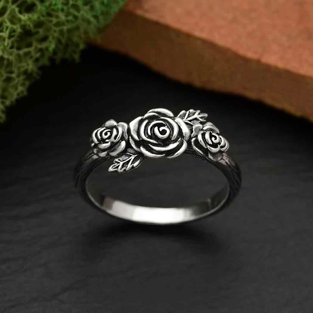 Triple Rose Ring