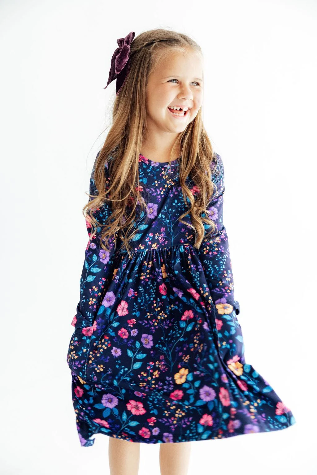 Girls Botanical Beauty Twirl Dress