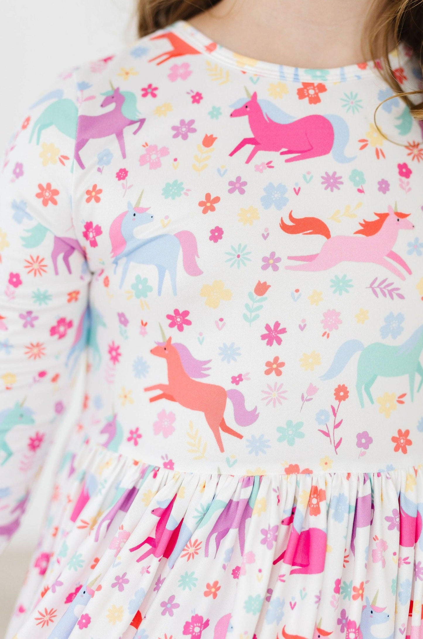 Girls Unicorn Wish Twirl Dress