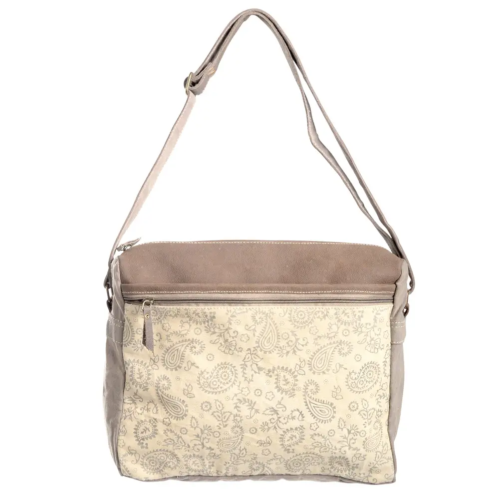 Canvas Crossbody Bag Paisley