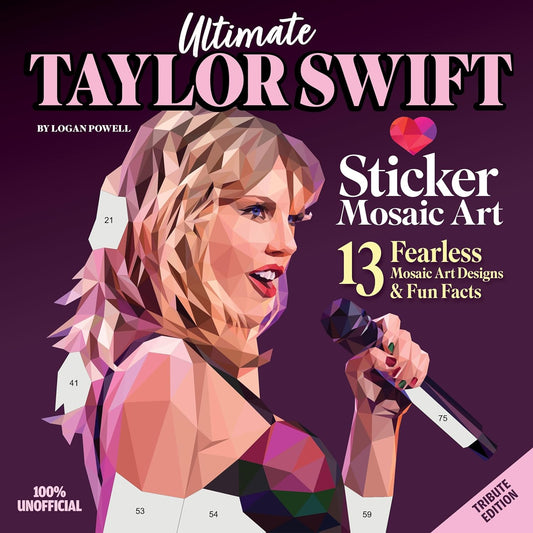 Taylor Swift Painting With Stickers