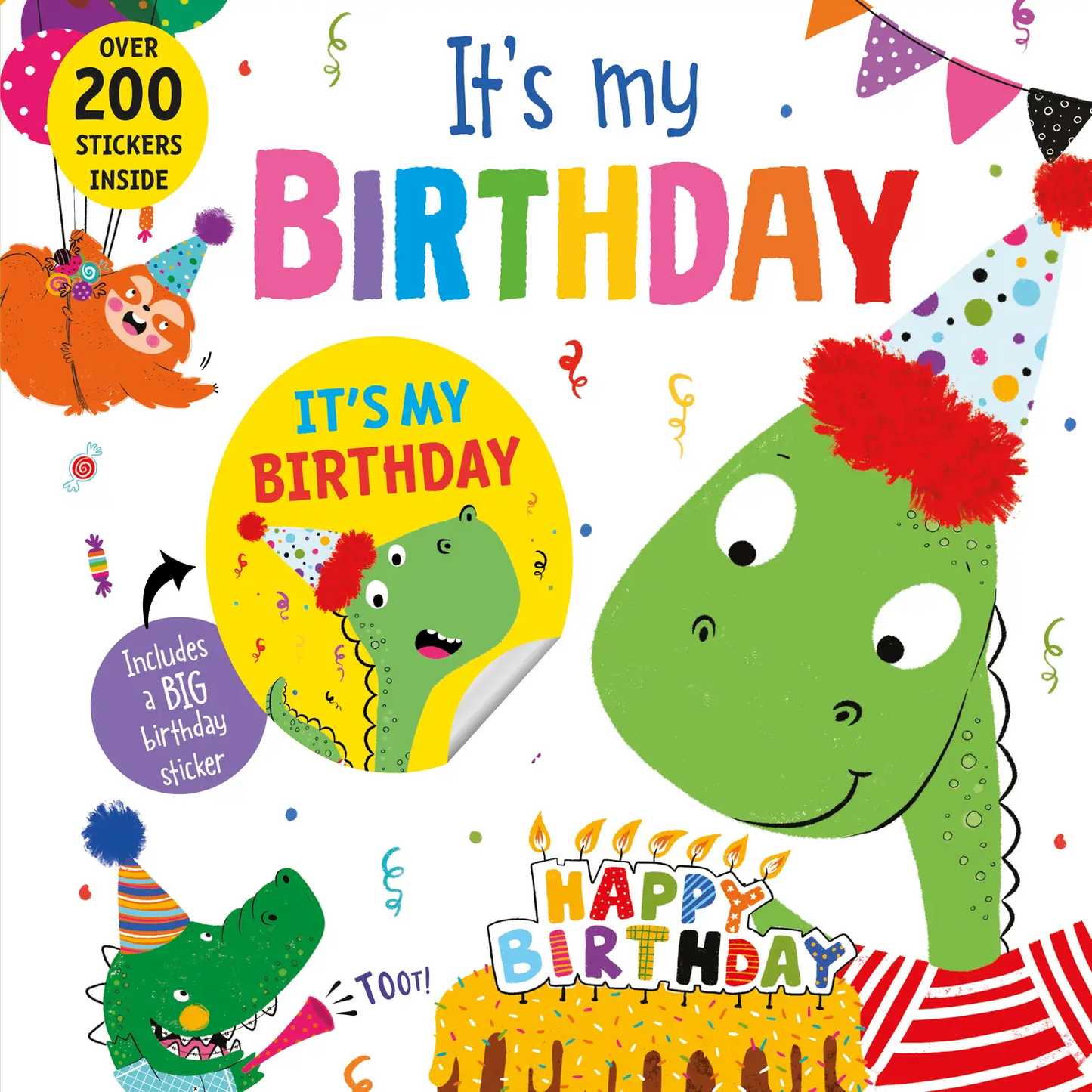 It's My Birthday Dino Book