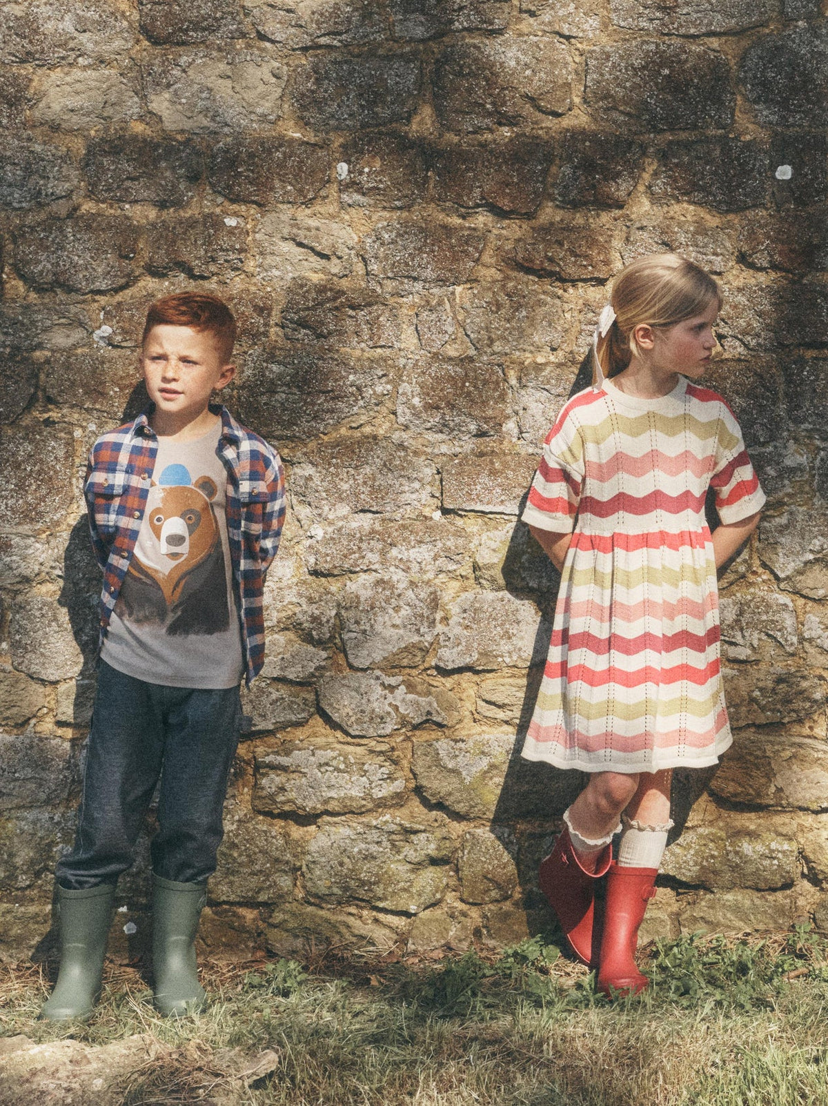 Beanie Bear Long Sleeve Graphic Tee