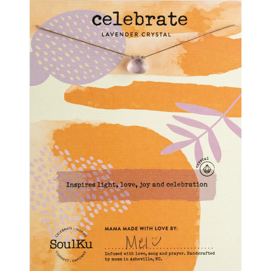 Soul Shine Necklace - Lavender for Celebrate