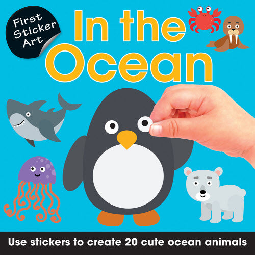 In the Ocean Color by Sticker Book
