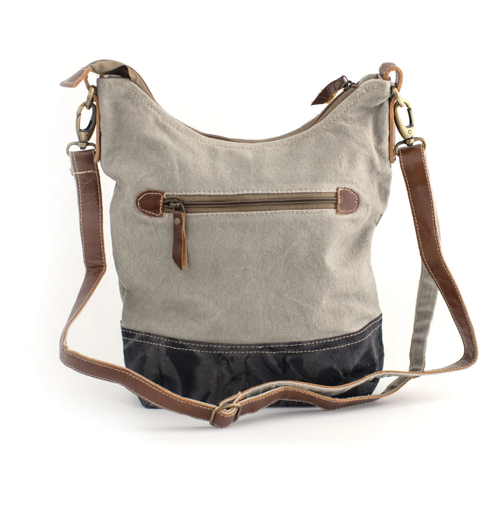Blue Spruce Canvas Hobo Crossbody