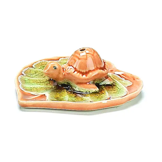 Ceramic Turtle Incense Burner