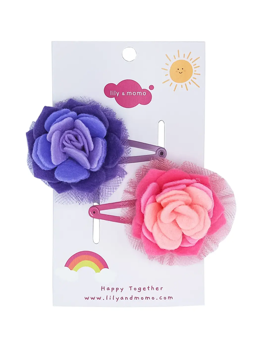 Blossom Flowers Hair Clips