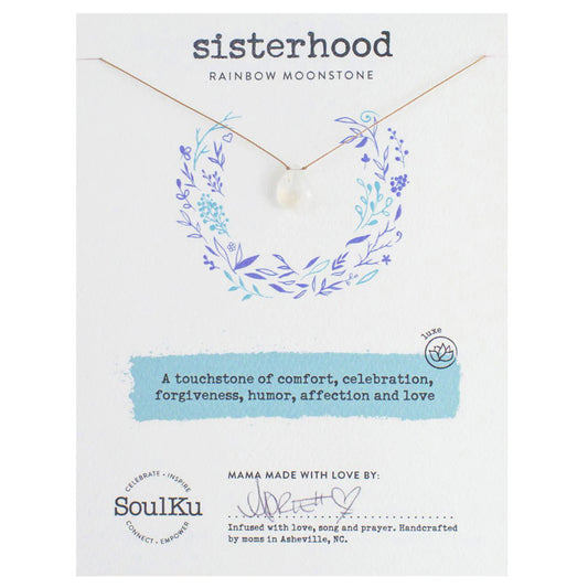 Luxe Necklace Moonstone for Sisterhood