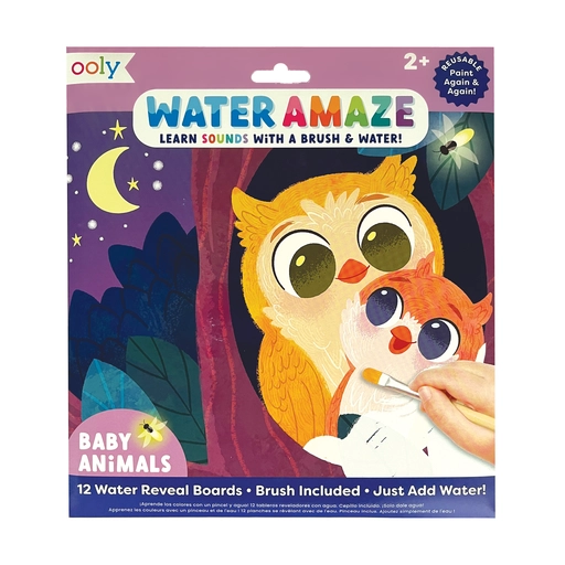 Water Amaze Reveal Boards - Baby Animals