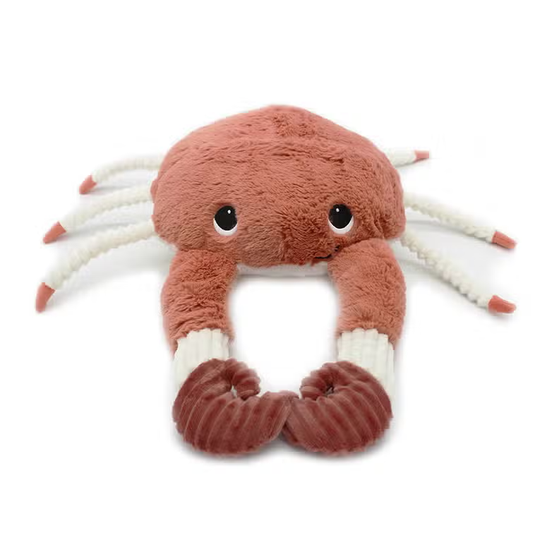 Les Ptipotos Crab & Baby - Terracotta