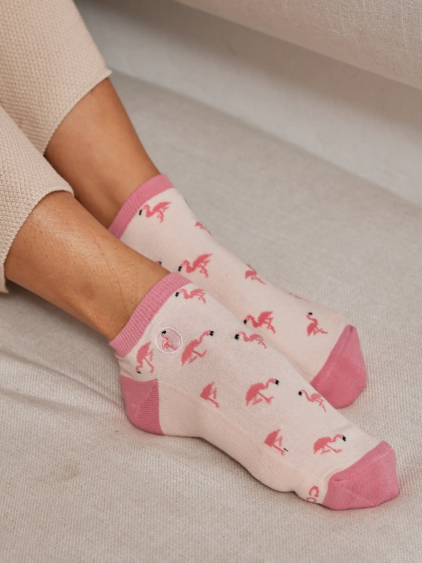 Ankle Socks That Protect Flamingos