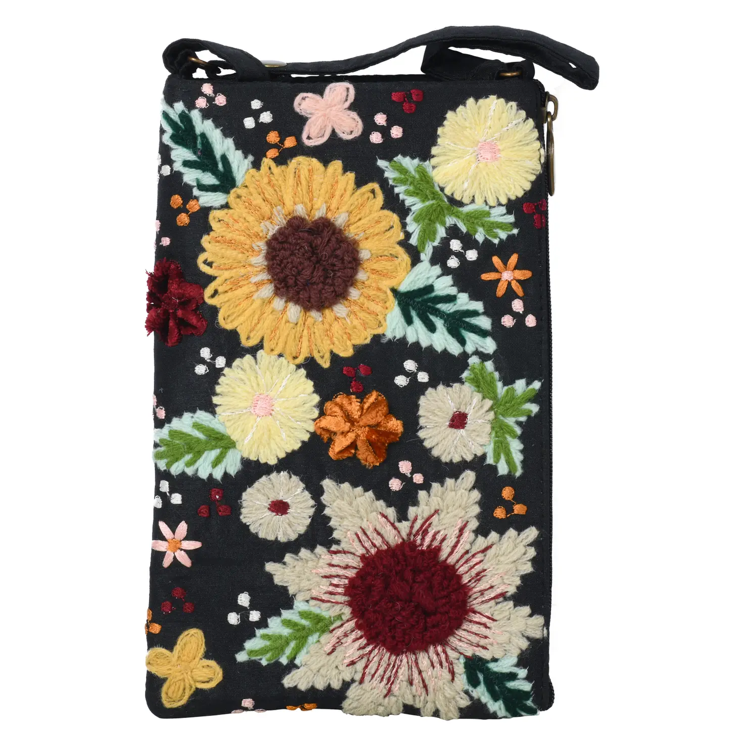 Purse - Embroidered Florals