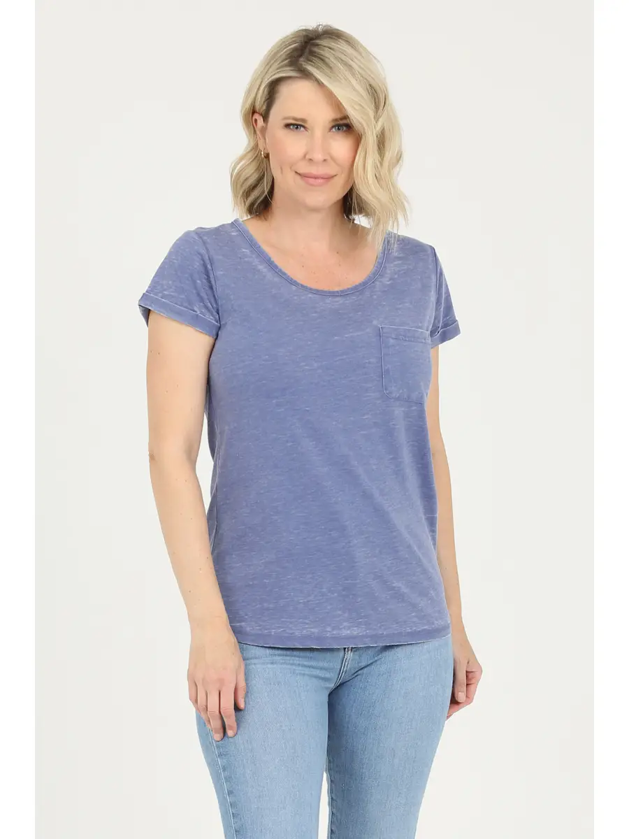 Burnout Pocket Tee